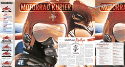 Desktop Screenshot of motorrad-kurier.de